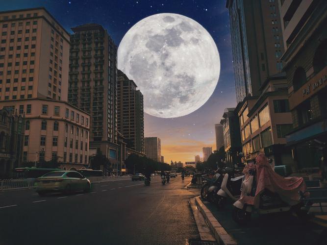 城市月光的相关图片